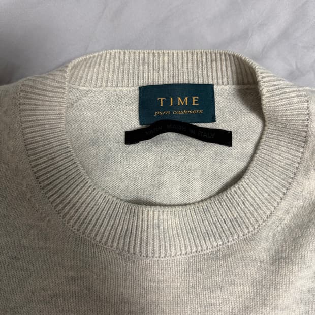 타임옴므 캐시미어 니트 [100]