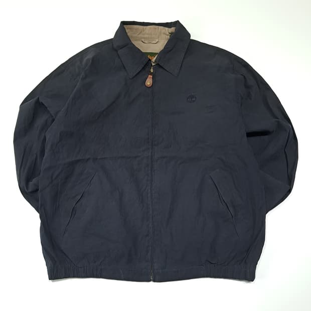 CL844 S 팀버랜드 00s 가죽풀러 네이비 블루종 자켓 아우터