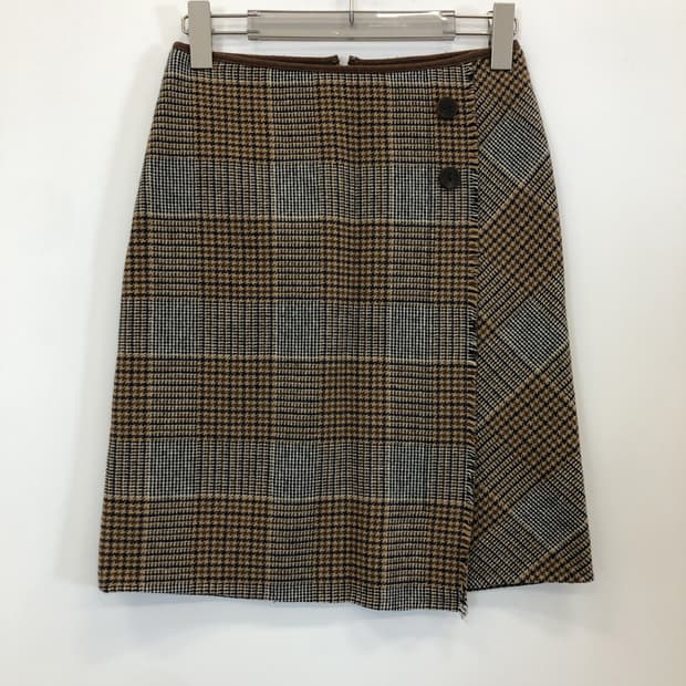 헤지스 캐시미어 트위드 스커트 24 인치 