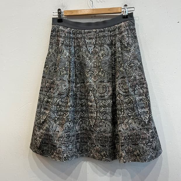막스마라 페이즐리 스커트 치마