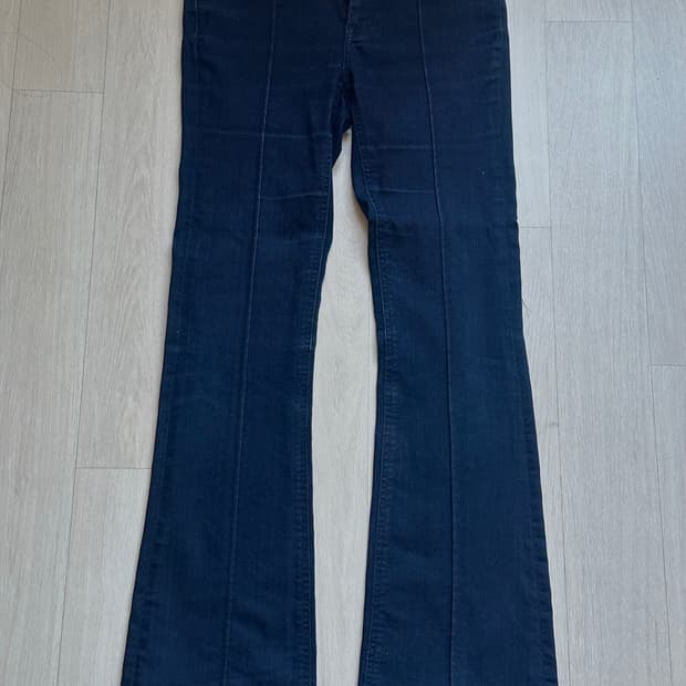 Burberry semi-bootcut denim pants
