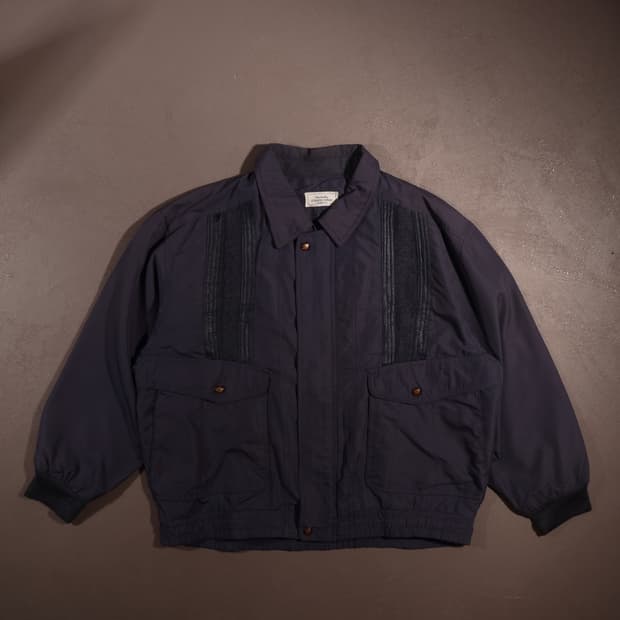일본빈티지 블루종 봄버자켓