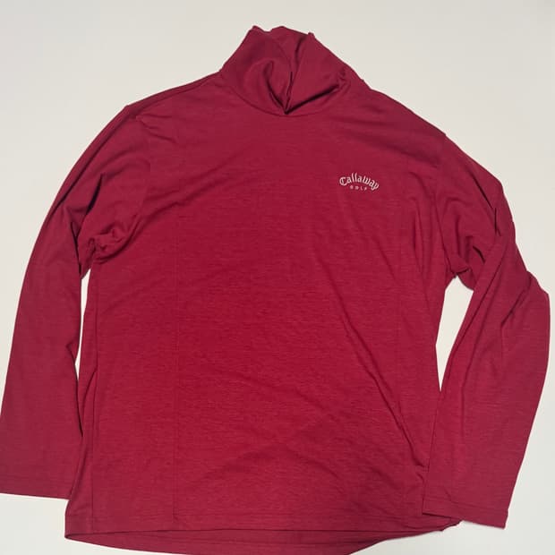 캘러웨이 골프 기능성 목폴라 긴팔 티셔츠 XL