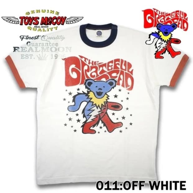 토이즈맥코이 댄싱베어 링거티 반팔 티셔츠 판매합니다.