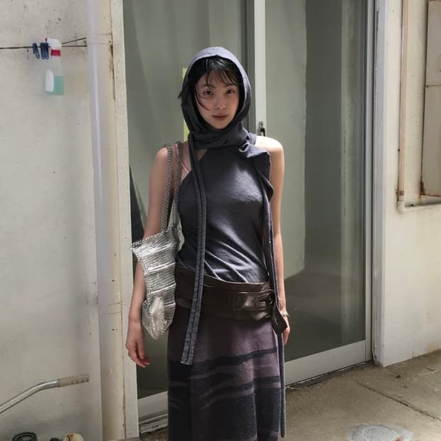 베르소 니트 치마 새상품