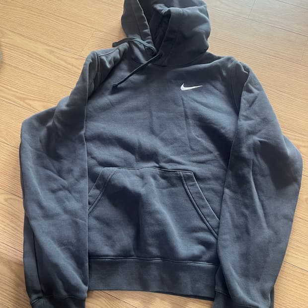 나이키 여성 기모 후드티