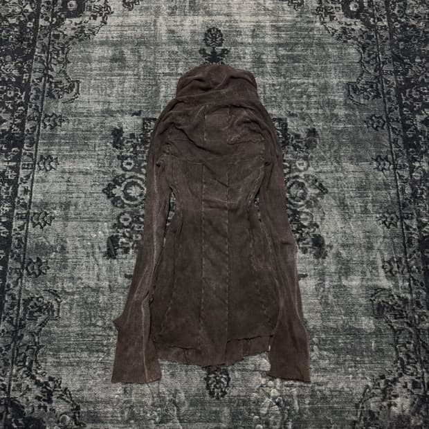 Lgb 00s archive back cross shorty cardig