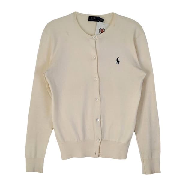 폴로랄프로렌 로고 가디건