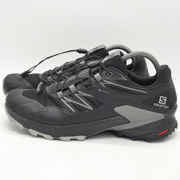 살로몬 윙스 스카이 고어텍스 트레일 슈즈 블랙 (270)