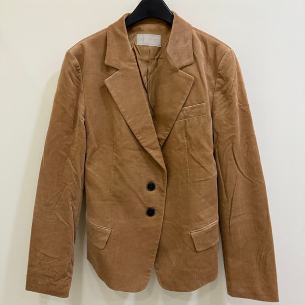 한섬 마인 코듀로이 자켓 정품