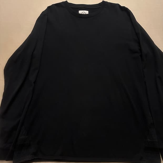 L) Visvim long sleeve