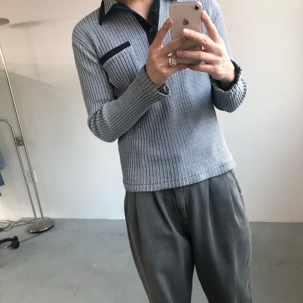 아르마니 꼴레지오니 카라 티셔츠