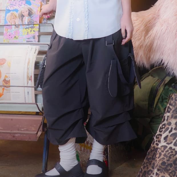 TNSW BUNNY CAPRI PANTS BLACK