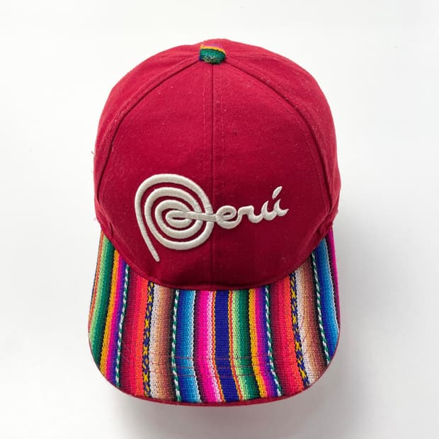 [택포] 페루 빈티지 볼캡 자수 알파카