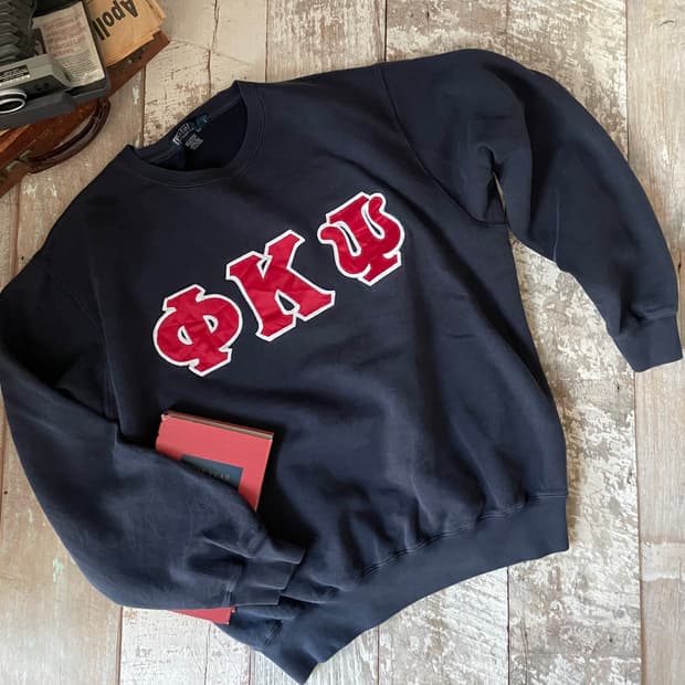 127-폴로 랄프로렌 영문 스웻셔츠