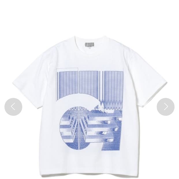 카브엠트 티셔츠 화이트/블루 XL