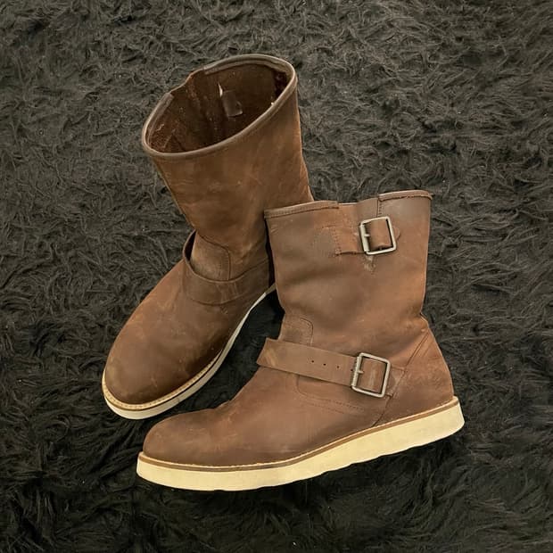 디젤 버클 디테일 부츠