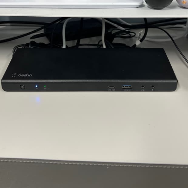 벨킨 유니버셜 USB-C 트리플 디스플레이 독 도킹스테이션 멀티허브 85