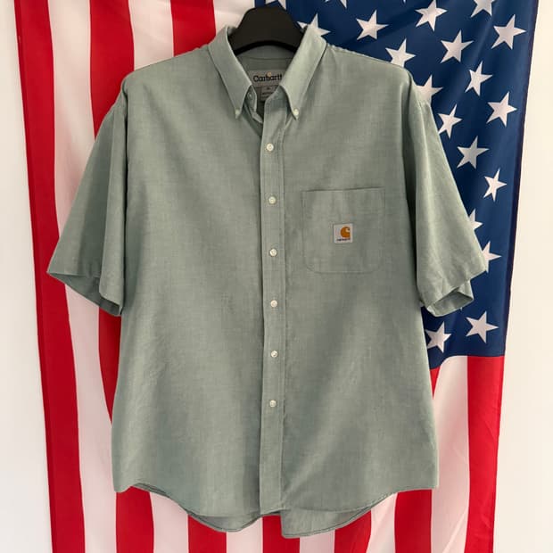 [XL] 칼하트 carhartt 리메이크 반팔 셔츠 - 7