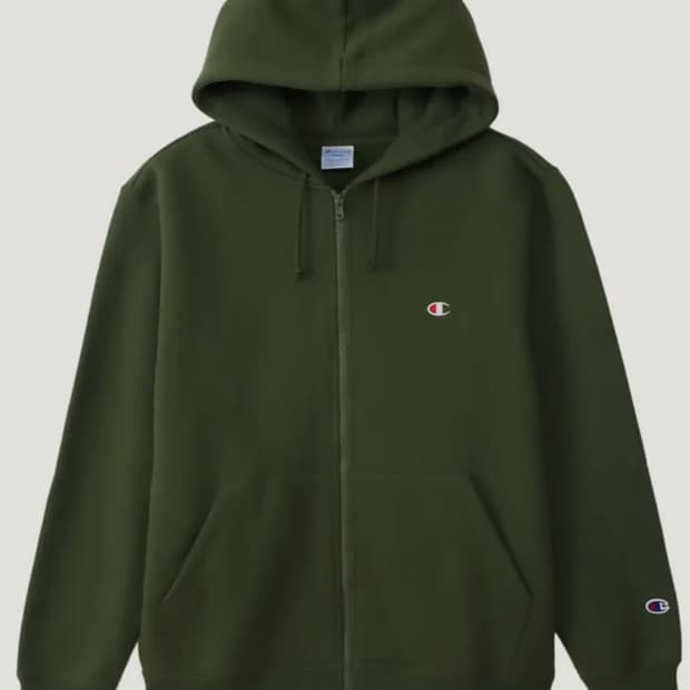 챔피온 레귤러핏 후드집업