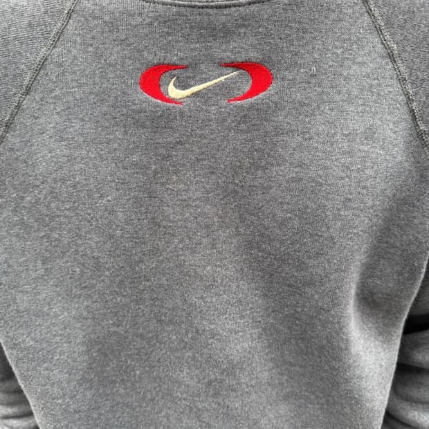 90s Nike Made in usa 더블 레드 스우시 나이키 스웻맨투매
