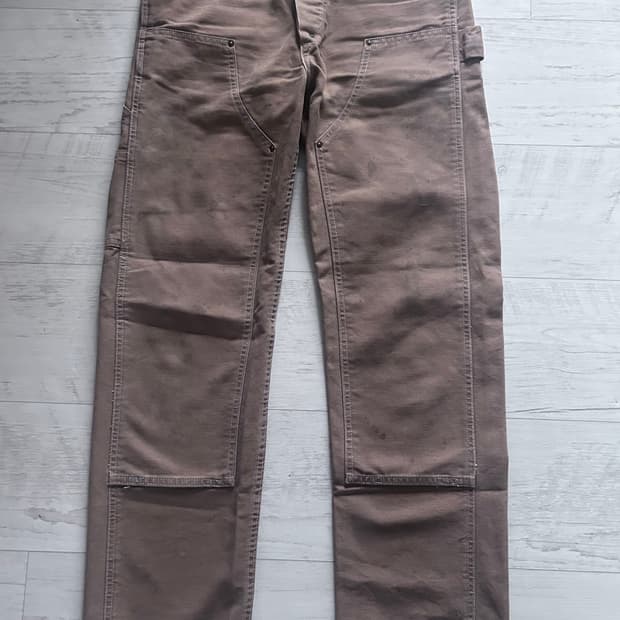 RRL 엔지니어드 디스트레스드 카펜터 더블니 팬츠 30x30