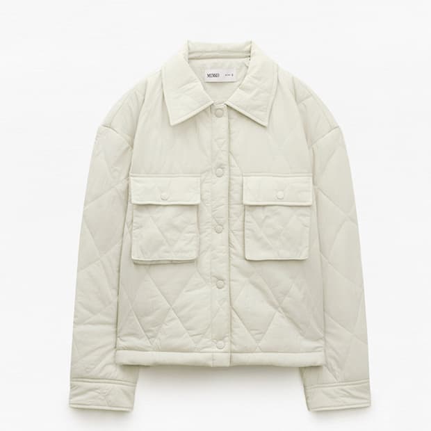 [Mixxo]미쏘 퀄팅 카라패딩(베이지)