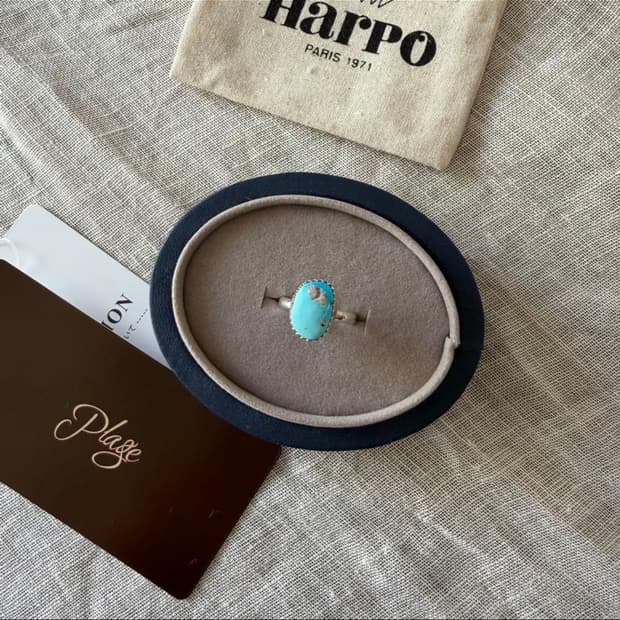 아르포파리 harpo paris 터키석 반지