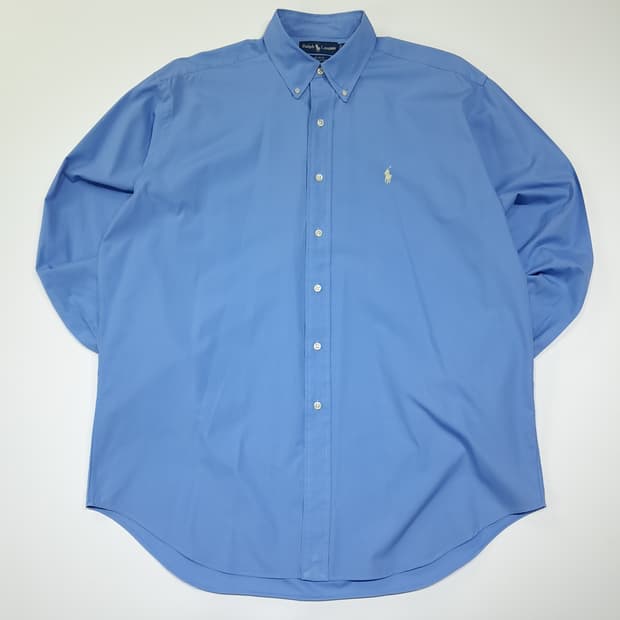 CL954 L 폴로 90s BLAKE 블루 옥스포드 버튼다운 셔츠