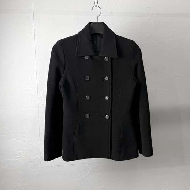 Allo 더블 브레스트 울 자켓