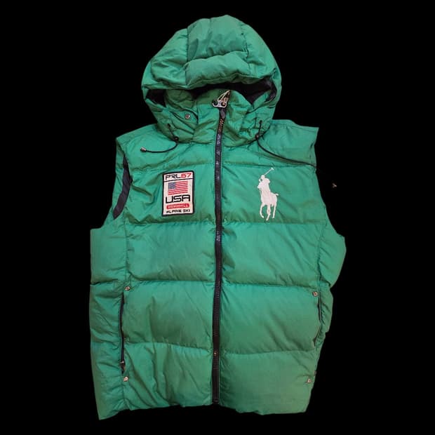 폴로 랄프로렌 빅포니 패딩 조끼
