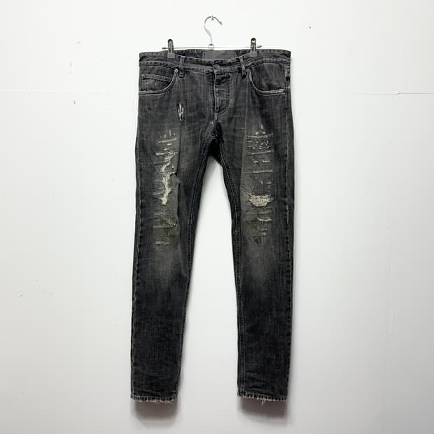 00s 디스트로이드 데님 팬츠