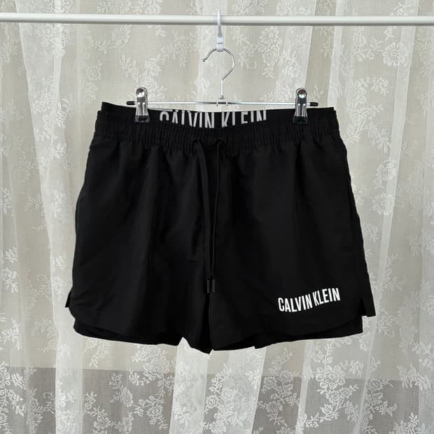M) 캘빈클라인 스윔쇼츠 반바지 블랙