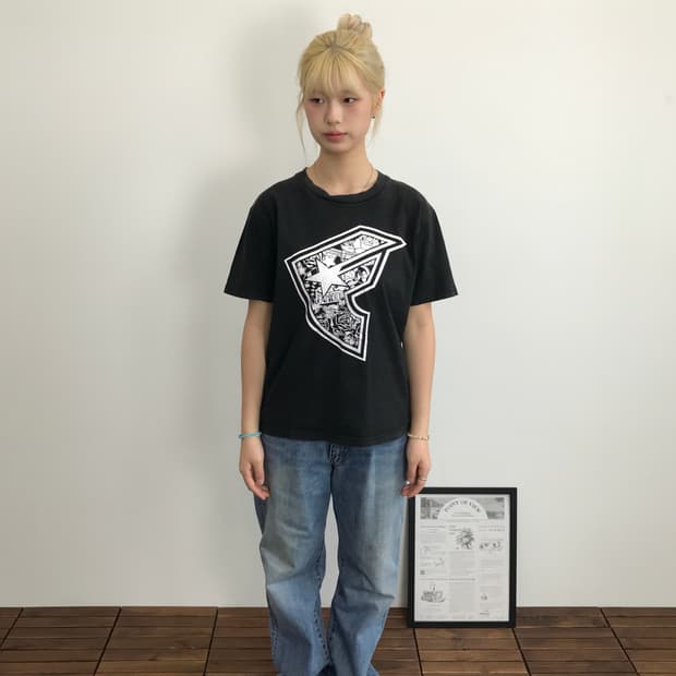 Famous Stars Big F Logo Graphic Tee