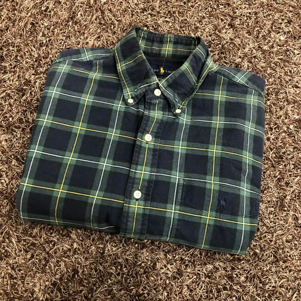 폴로 랄프로렌 체크 셔츠