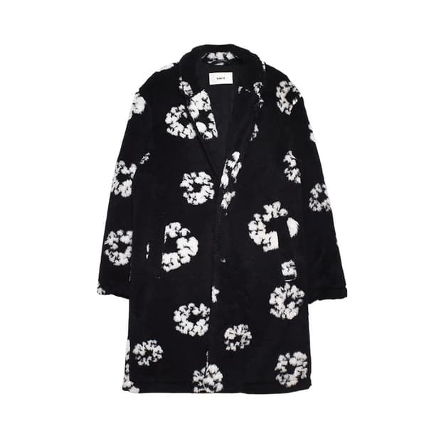 데님티어스 x 세인트 미카엘 퍼 코트 