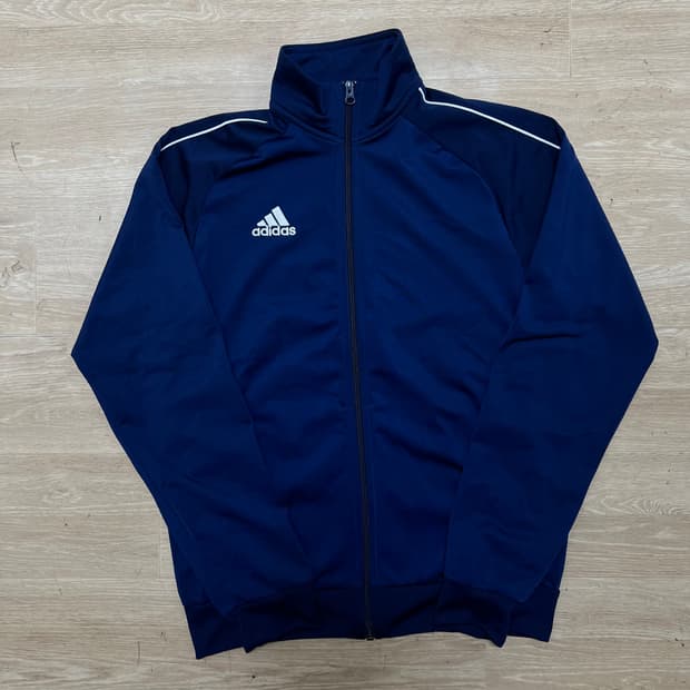 아디다스 사이드라인 트레이닝 져지 트랙탑 자켓 [네이비] L/100