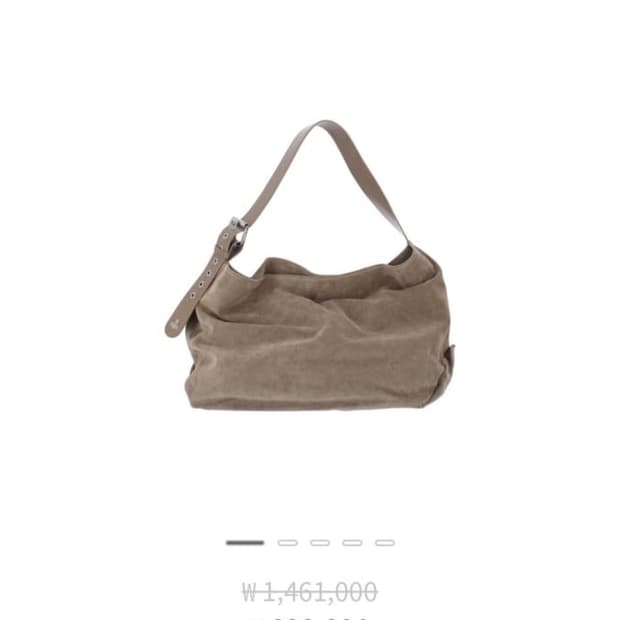 *4월까지만 판매* 비비안웨스트우드 26SS 그레이 카프스킨 맥시 숄더백