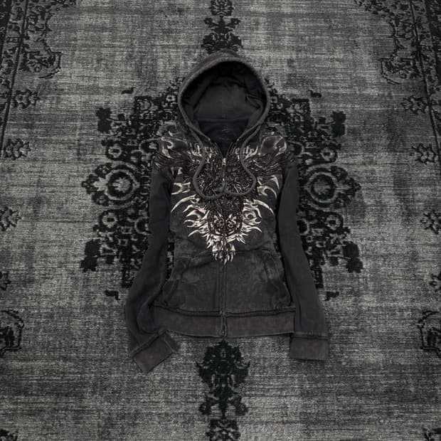 Prepotente 00s y2k washing hoodie