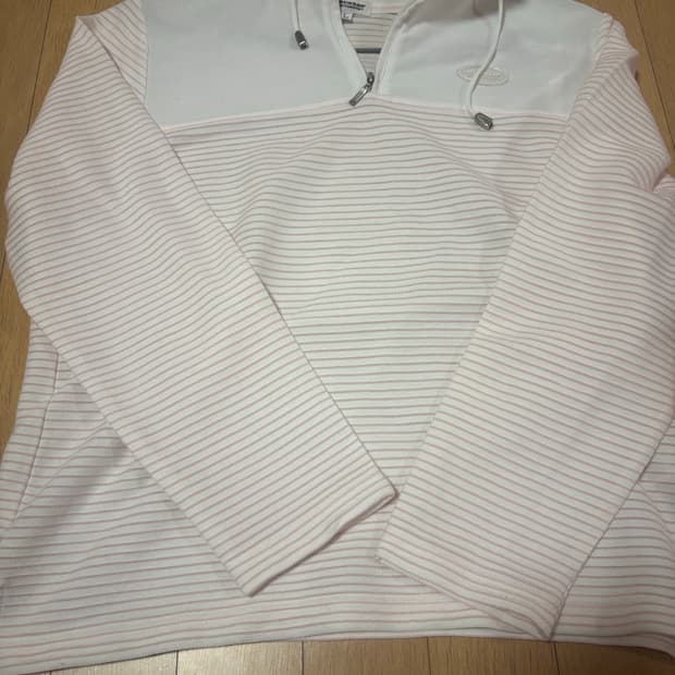 진리빈티지 stc 스포티 딸기우유깔 반집업