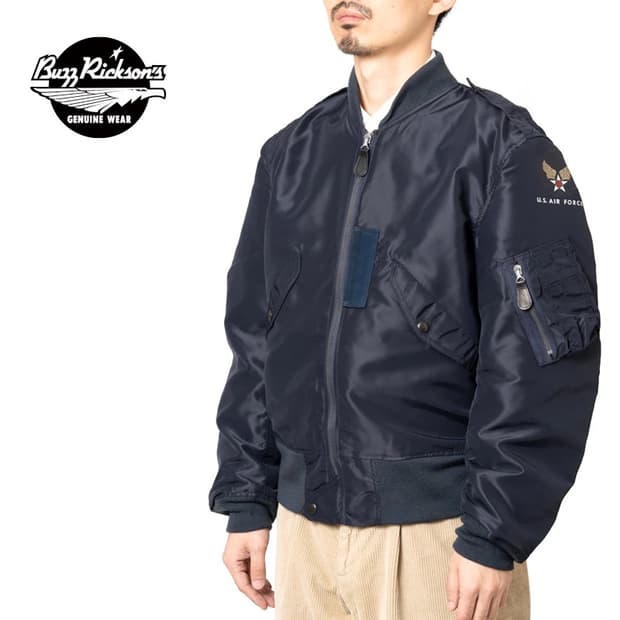 리얼 맥코이 The REAL McCOY’S 네이비 항공 점퍼