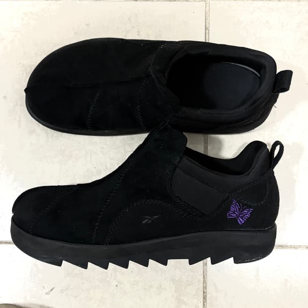 리복 니들스 비트닉 목 코어 블랙 익스트림 퍼플