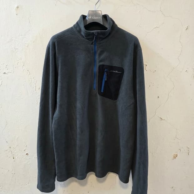 에디바우어 플리스 하프집업 105