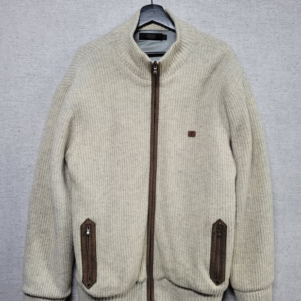 프랑코페라로 방풍 울 니트 집업