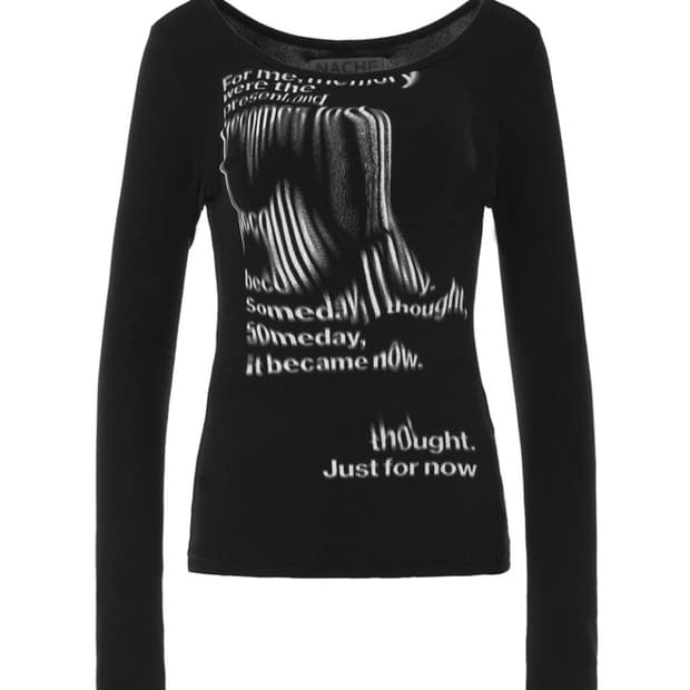 FLOW SLIM FIT LONG SLEEVE BLACK