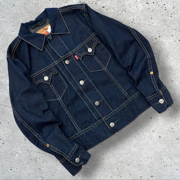 [L] 리바이스 타입원 70901 데님 트러커 청자켓 D649