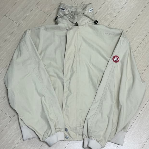 카브엠트 WASHED COTTON LIGHT ZIP JACKET