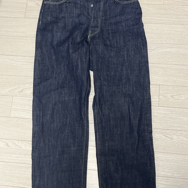 W.W. II SELVEDGE STRAIGHT PANTS_INDIGO