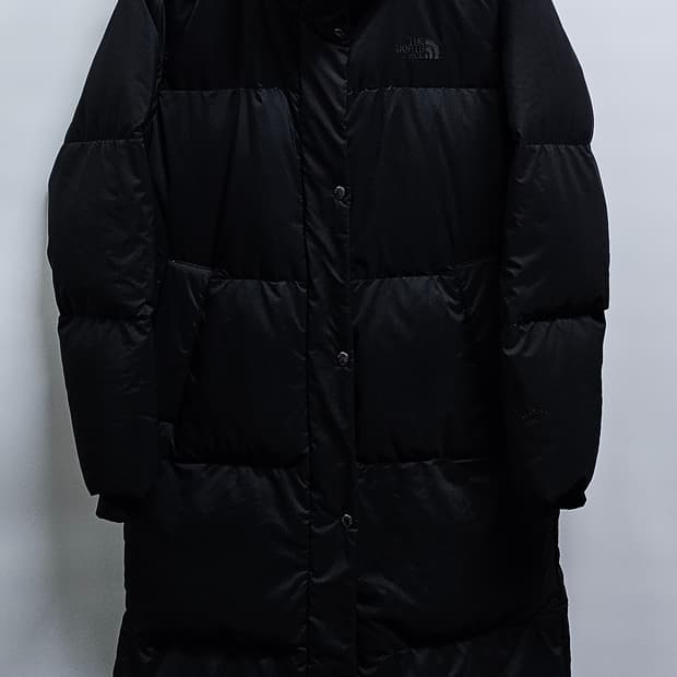 노스페이스 여성 구스롱패딩 S