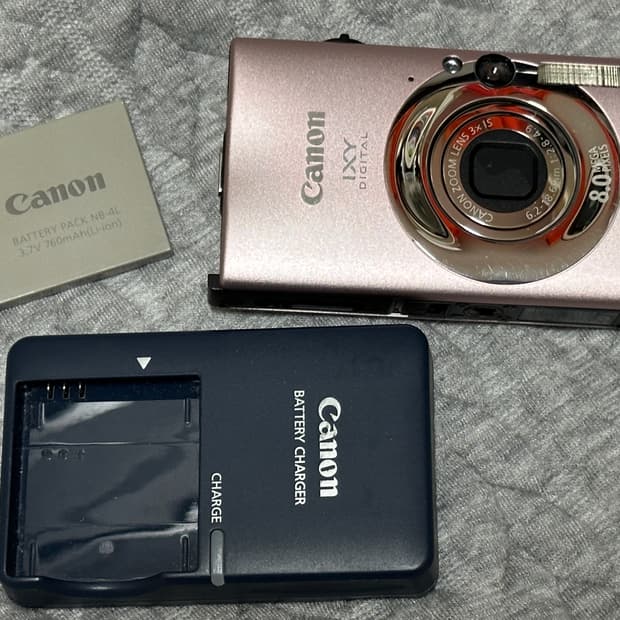 캐논 익시 ixy 20 is (익서스 ixus 80) 연핑크 풀박